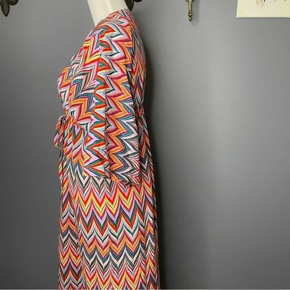 Lull Fama lightweight multi color maxi dress size Large - Picture 3 of 10